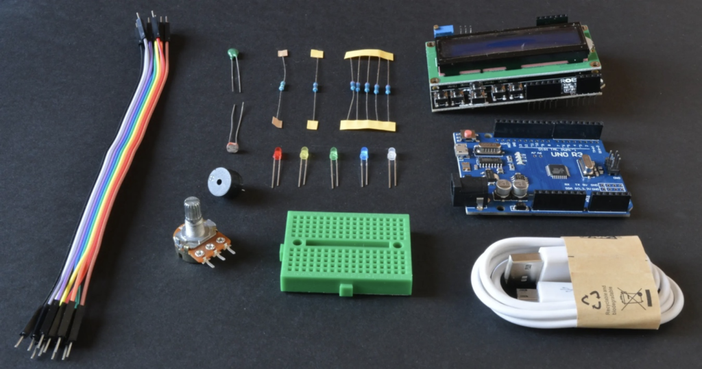 Componentes electrónicos esenciales para iniciar en la robótica
